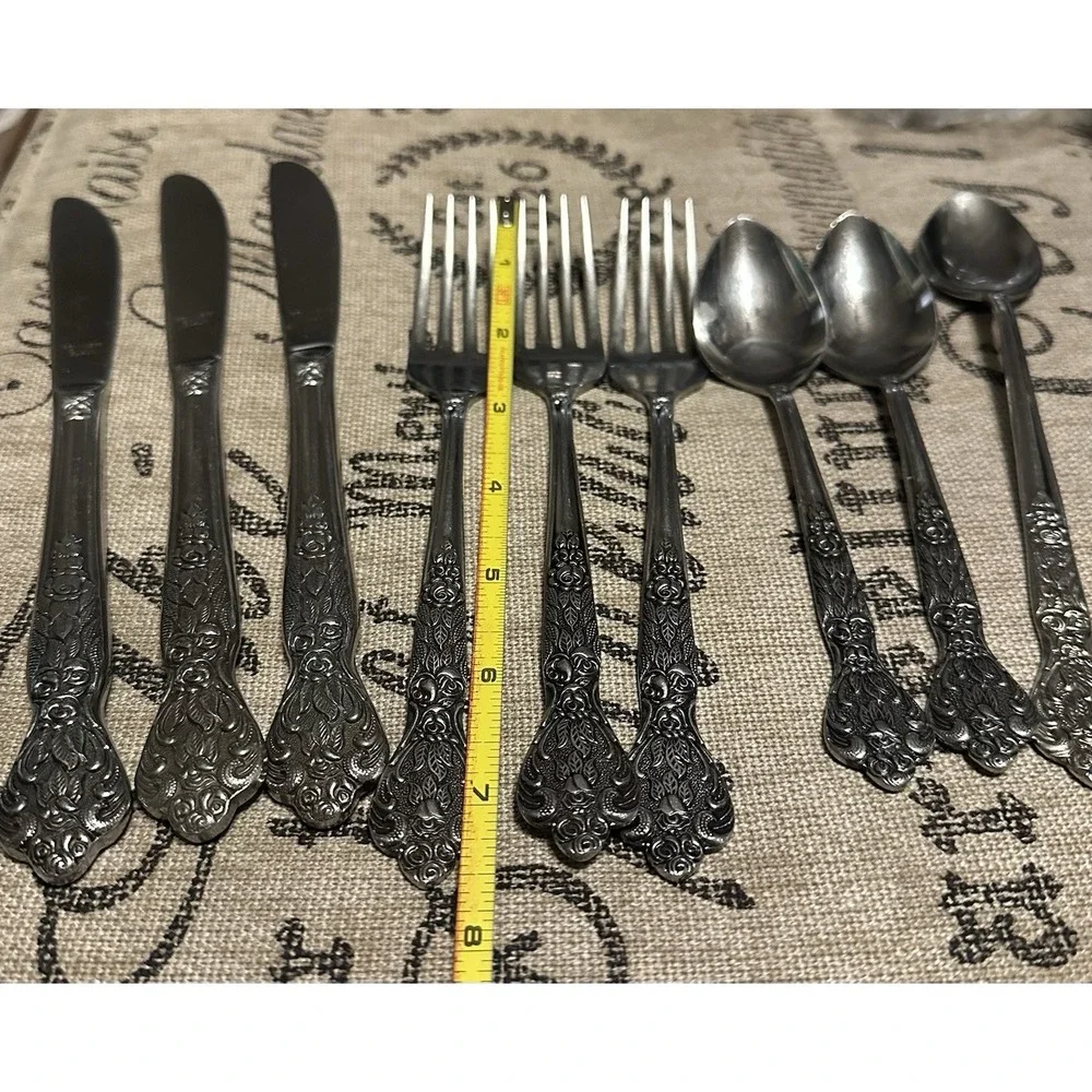 Versailles By MSI Vintage Stainless Steel Flatware 9 Pieces Made In Japan